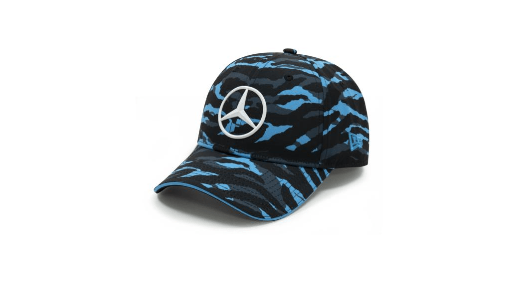 Sapca Mercedes-Benz Formula E, Negru/Albastru Camo