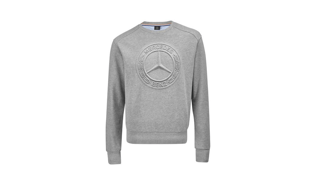 Bluza Mercedes-Benz Logo, Barbati, Gri, L