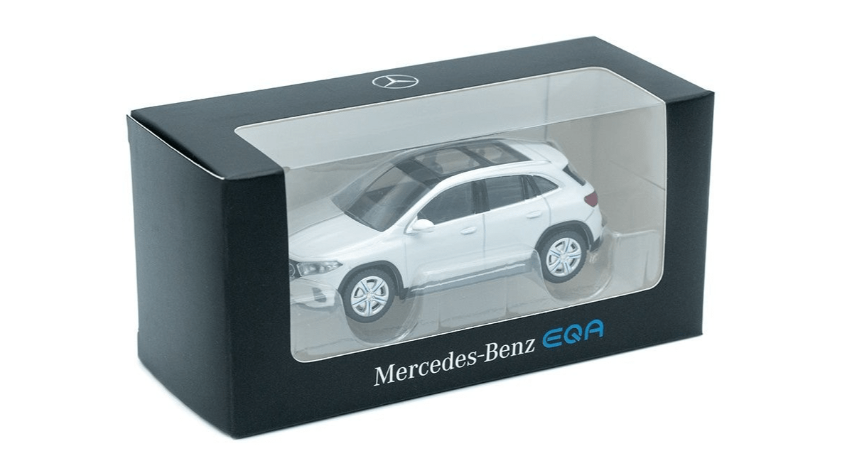 Macheta Mercedes-Benz, EQA, Alb-Metalic, 1:50