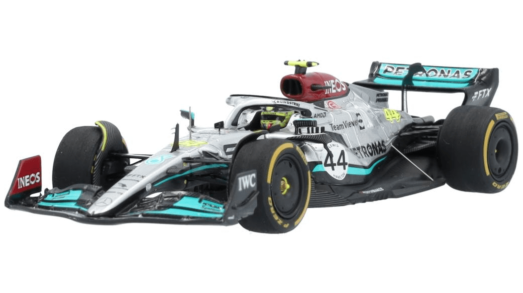 Macheta Mercedes Benz AMG PETRONAS Formula One™ Team, Lewis Hamilton, sezon 2022, 1:43