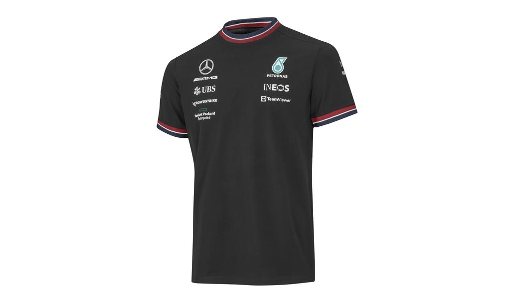 Tricou Mercedes-AMG PETRONAS MOTORSPORT Formula 1 2022, Negru, XS